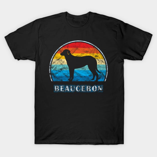 Beauceron Vintage Design Dog T-Shirt by millersye